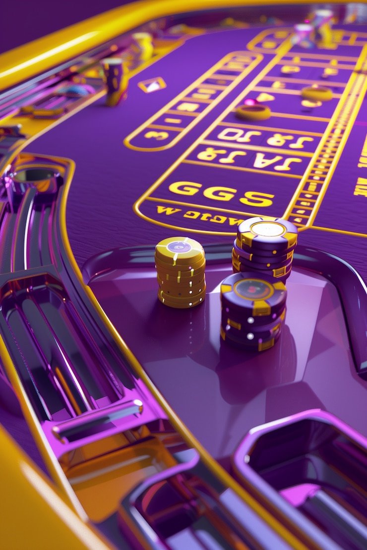 Ilustrasi permainan bertanggung jawab di platform digital yang aman dan terkontrol